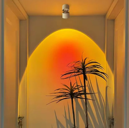 مصباح عرض غروب الشمس