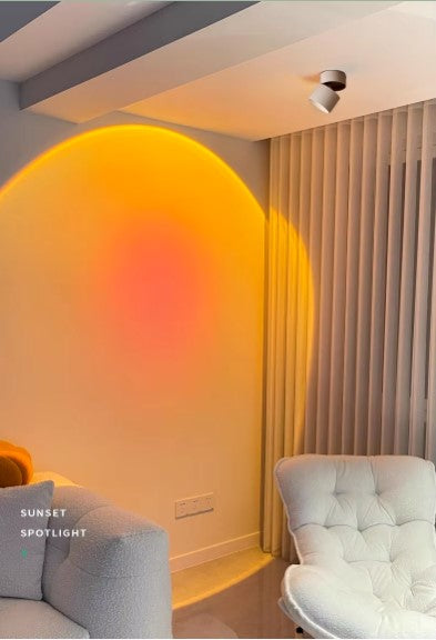 مصباح عرض غروب الشمس