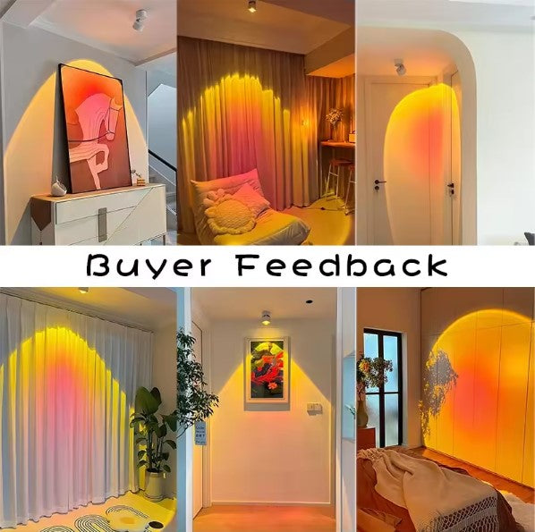 مصباح عرض غروب الشمس