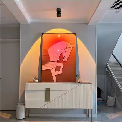 مصباح عرض غروب الشمس