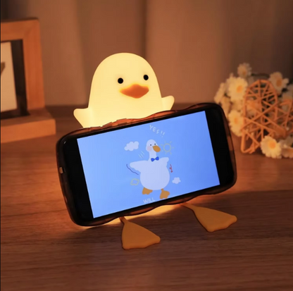 مصباح البطةو الباندا المصنوعين من السيليكون اللين