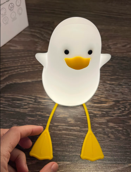 مصباح البطةو الباندا المصنوعين من السيليكون اللين