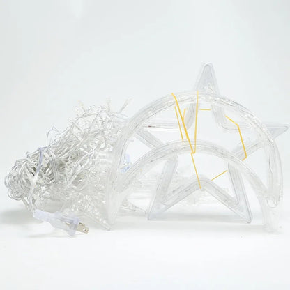 🌙الستار المضيئ لرمضان نجمة ⭐و هلال